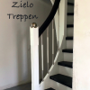 Halb gewendelte Treppe