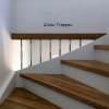 Halb gewendelte Treppe