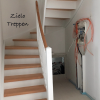 Halb gewendelte Treppe