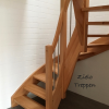 Halb gewendelte Treppe