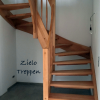 Halb gewendelte Treppe