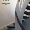 Halb gewendelte Treppe