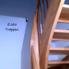 Halb gewendelte Treppe