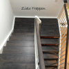 Zweifarbige Treppen