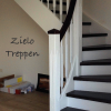 Zweifarbige Treppen