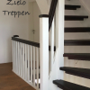 Zweifarbige Treppen